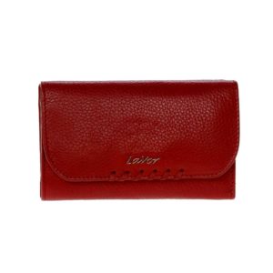 Γυναικείο δερμάτινο πορτοφόλι LAVOR Κόκκινο 5987