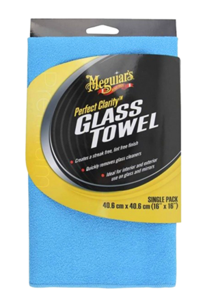 Πετσέτα κρυστάλλων αυτοκινήτου Glass Towel X210300 Meguiar s 40x40cm