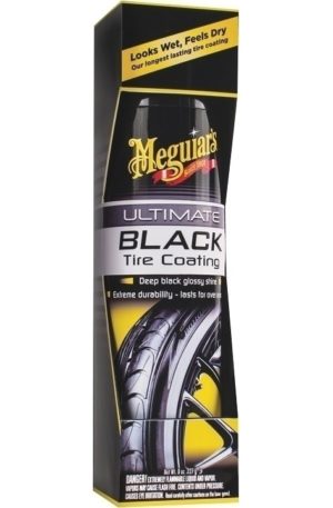 Σπρέι επίστρωσης ελαστικών αυτοκινήτου G16008 Ultimate Black Tire Coating Meguiar s 227gr