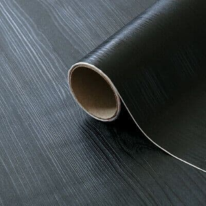 Αυτοκόλλητη διακοσμητική ταπετσαρία υψηλής ποιότητας d-c-fix Quadro Black 343-8301 67,5cmx1,5M