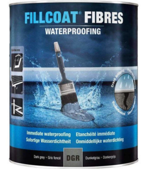 Μονωτικό σφράγισης διαρροών Fillcoat Fibres Waterproofing Rust Oleum 1LT 250540