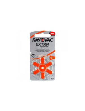 Μπαταρίες ακουστικών Rayovac Extra Advanced 6 μπαταρίες Νο 13