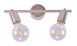 SE 137-2AN SOMA WALL LAMP NICKEL MAT Z2 | Homelighting | 77-3538