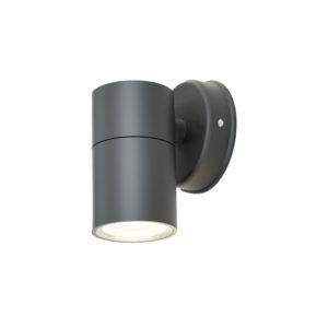 it-Lighting Eklutna 1xGU10 Outdoor Wall Lamp Anthracite D:11.3cmx11.3cm (80200544) | InLight | 80200544