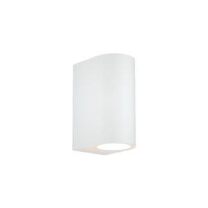 it-Lighting Michigan 2xGU10 Outdoor Up-Down Wall Lamp White D14.7cmx9cm | InLight | 80200124