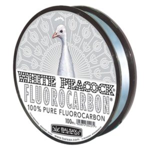 Πετονιά 100% fluorocarbon White Peacock 2400 0.45mm 15.9kg 100m Balsax