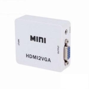ANGA PS-M630 ΜΕΤΑΤΡΟΠΕΑΣ HDMI (A) θηλυκό 720p/1080p σε VGA θηλυκό με Ήχο (Ιδανικό για να προβάλλεται σήμα εικόνας από συσκευή με HDMI σε monitor).