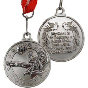 Sma international Award Medal - Flying Kick (Gold, Silver, Bronze)
