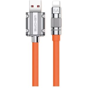 Charging Cable WK i6 Orange 1m WDC-186 6A