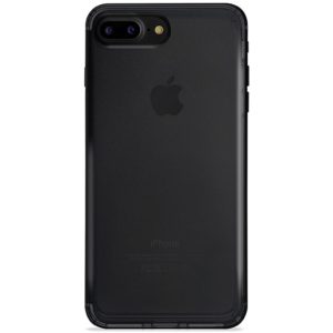 Puro Θήκη Nude για iPhone Plus (7/8) - Διάφανο/Μαύρο