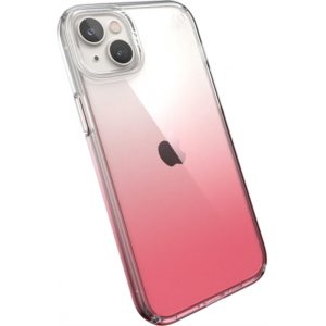 SPECK (150122-9509) IPHONE 14 PLUS CASE, PRESIDIO PERFECT CLEAR OMBRE (CLEAR/VINTAGE ROSE FADE).