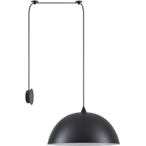 Home Lighting SE21-BL-B10-BL1W-MS50 ADEPT PENDANT Black Metal Shade Wall Lamp 77-8890( 3 άτοκες δόσεις.)