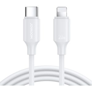 JOYROOM καλώδιο USB-C σε Lightning S-CL020A9, 20W, 1m, λευκό S-CL020A9-WH.
