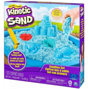 Spin Master Kinetic Sand - Blue Sandbox Set (20106636).