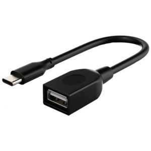 CABLETIME καλώδιο USB Type-C σε USB 2.0 CMAF2, 480Mbps, 0.15m, μαύρο 5210131038185.