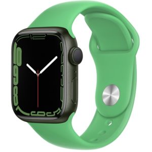 Watchband Hoco WA01 Flexible 38/40/41mm για Apple Watch series 1/2/3/4/5/6/7/8/SE Bright Green Silicone Band.