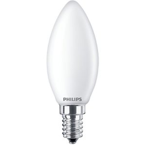 Philips E14 LED Bright White Matt Candle Bulb 4.3W (40W) (LPH02425) (PHILPH02425).