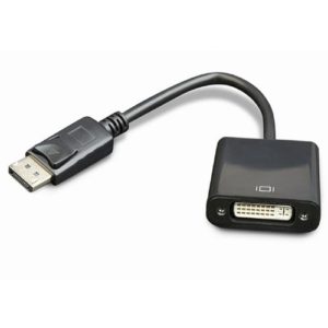 CABLEXPERT DISPLAYPORT TO DVI ADAPTER WITH CABLE BLACK A-DPM-DVIF-002