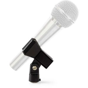NEDIS MPCL10BK Microphone Clamp Universal 5/8 and 3/8 Screw Black NEDIS.