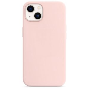 Θηκη Liquid Silicone για Apple iPhone 13 Ροζ. (0009096277)
