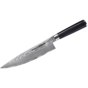 Μαχαίρι Σεφ 20cm, DAMASCUS - SAMURA®️.( 3 άτοκες δόσεις.)