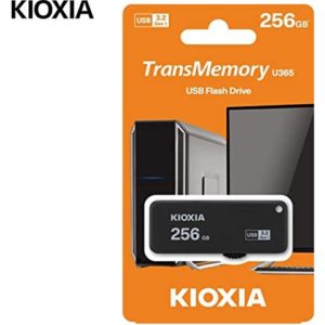 KIOXIA USB 3,0 256GB YAMABIKO U3.2 BLACK LU365K256GG4( 3 άτοκες δόσεις.)