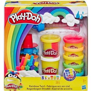 Hasbro Play-Doh: Rainbow Twirl (E5372).