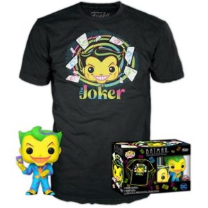 Funko Pop! Tee (Adult): DC Comics Batman The Animated Series - The Joker (Blacklight) Vinyl Figure T-Shirt (L).( 3 άτοκες δόσεις.)