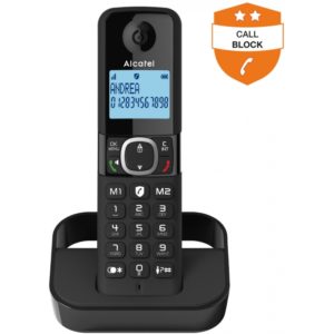 Alcatel Ασύρματο τηλέφωνο με δυνατότητα αποκλεισμού κλήσεων F860 CE( 3 άτοκες δόσεις.)
