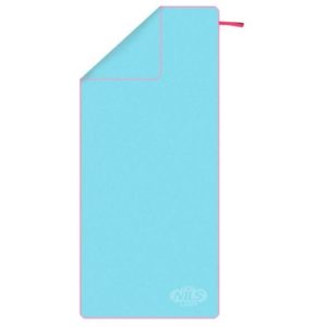 Πετσέτα Θαλάσσης NCR13 Μπλε/Ροζ MICROFIBRE 200x90 NILS CAMP