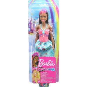Mattel Barbie: Dreamtopia - Dark Skin Brunette Princess Doll (GJK15).