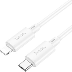 Καλώδιο σύνδεσης Hoco X88 USB-C σε Lightning για Γρήγορη Φόρτιση και Μεταφορά Δεδομένων PD20W 1m Λευκό.