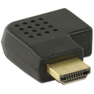NEDIS CVGP34904BK HDMI Adapter HDMI Connector-HDMI Female Right Angled Black NEDIS.