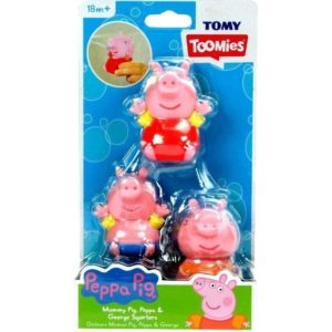 Tomy Toomies Peppa Pig - Mummy Pig, Peppa George Squirters (Mummy).