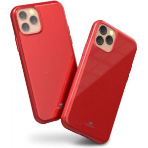Θήκη Jelly Goospery Hole Series για Apple iPhone 11 Pro Κόκκινο.