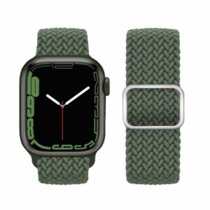 Watchband Hoco WA05 Jane Eyre 38/40/41mm από Nylon για Apple Watch 1/2/3/4/5/6/7/8/SE Dark Olive Green.