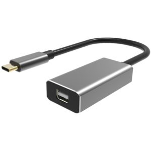 POWERTECH αντάπτορας USB Type-C σε Mini DisplayPort PTH-058, 4K, γκρι PTH-058.
