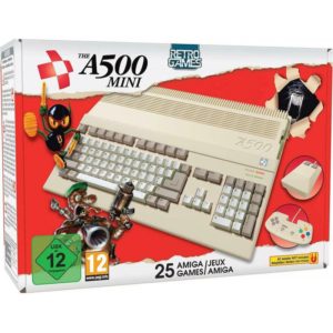 The A500 Mini Console (with 25 Amiga Games).( 3 άτοκες δόσεις.)