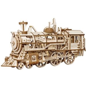 ROBOTIME Locomotive 3D Ξύλινο Μηχανικό Puzzle( 3 άτοκες δόσεις.)