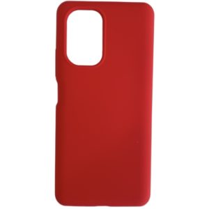Θηκη Liquid Silicone για Xiaomi Poco F3 / Mi 11i Κοκκινη. (0009096172)