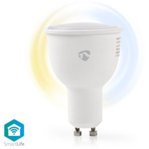 NEDIS WIFILW10WTGU10 WiFi Smart LED Bulb Warm to Cool White GU10 NEDIS