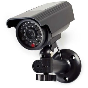 NEDIS DUMCBS10BK Dummy Security Camera, Bullet, IP44, Black NEDIS.