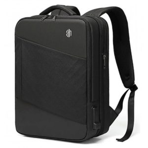 ARCTIC HUNTER τσάντα πλάτης B00345-BK με θήκη laptop 15.6, USB, μαύρη B00345-BK.( 3 άτοκες δόσεις.)
