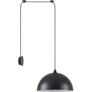 Home Lighting SE21-BL-B10-BL1W-MS40 ADEPT PENDANT Black Metal Shade Wall Lamp 77-8889( 3 άτοκες δόσεις.)