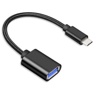 POWERTECH καλώδιο USB 3.0 σε USB Type-C CAB-UC056, 0.16m, μαύρο CAB-UC056.