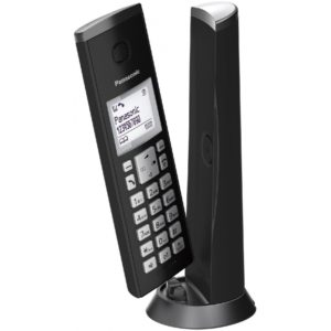 Ασύρματο Ψηφιακό Τηλέφωνο Panasonic KX-TGK210GRB Μαύρο Φραγή ενοχλητικών Κλήσεων και Λειτουργία Eco.( 3 άτοκες δόσεις.)