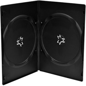 MediaRange DVD Slimcase for 2 discs 7mm Black (MRBOX14-7-100).