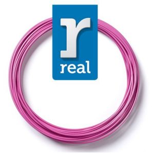 REAL PLA 3D pen filament Purple ( 10 m / 1.75 mm ) (3DPFPLAPURPLE10MM175) (REF3DPFPLAPURPLE10MM175).