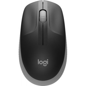 Logitech M190 Full-Size Wireless Mouse Grey (910-005906).