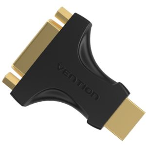 VENTION HDMI Male to DVI (24+5) Female Adapter Black (AIKB0).